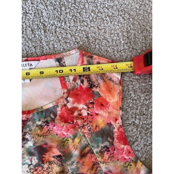 COPY - Athleta Zephyr Refined Tank Renewed Bloom Spring Pink Size M NWOT - Picture 8 of 11